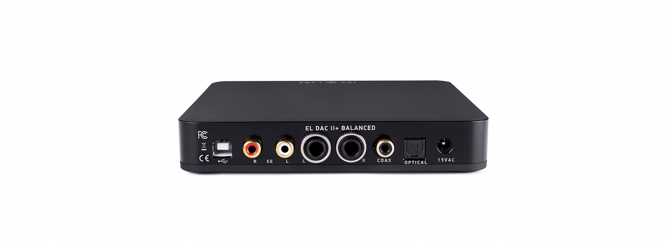 EL DAC II+ Rear w/Balanced Outputs